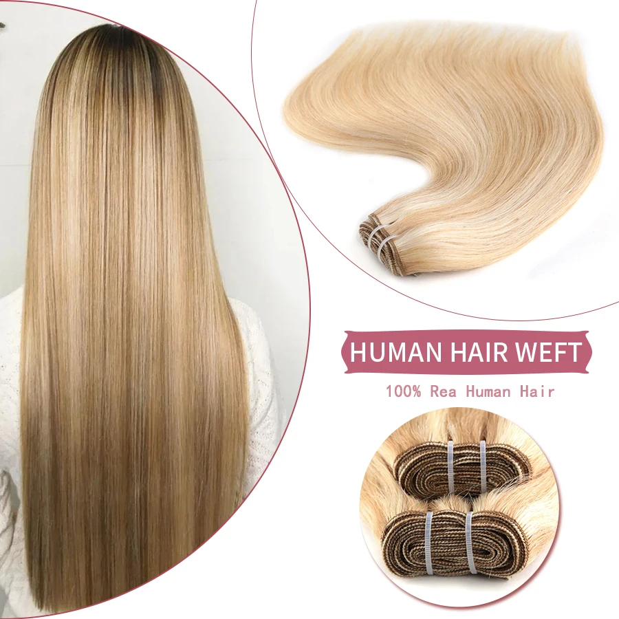 

Neitsi Human Hair Weft Hair Extensions Piano Color 100g Straight Human Weaves Bundles Sew in Remy Brazilian hair