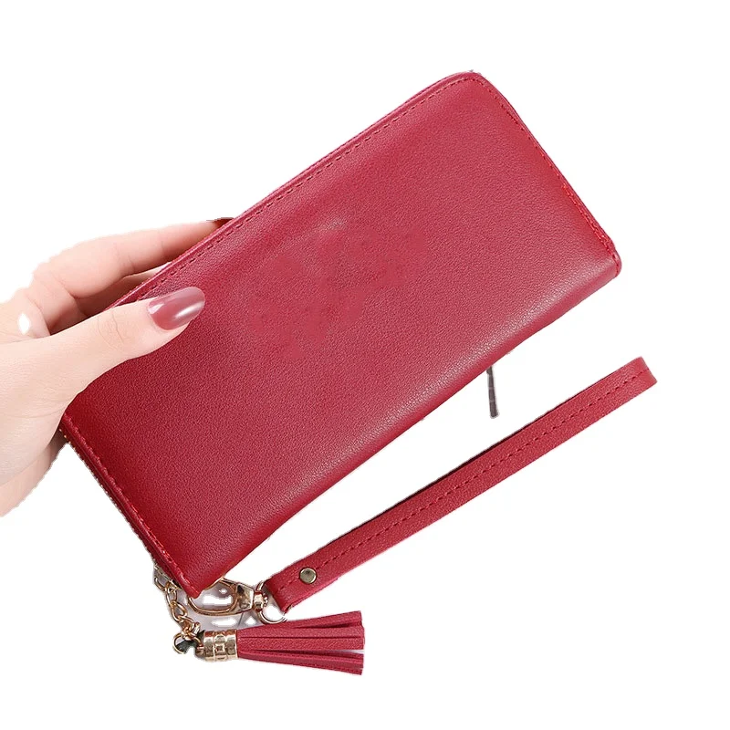 

luxury ga wallet genuine leather with gps, Customized