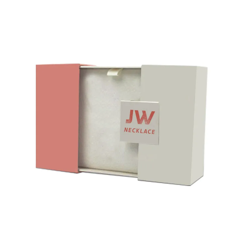 

Custom Printed Slid Type Premium Fashion Gift Jewelry Box Necklace Box