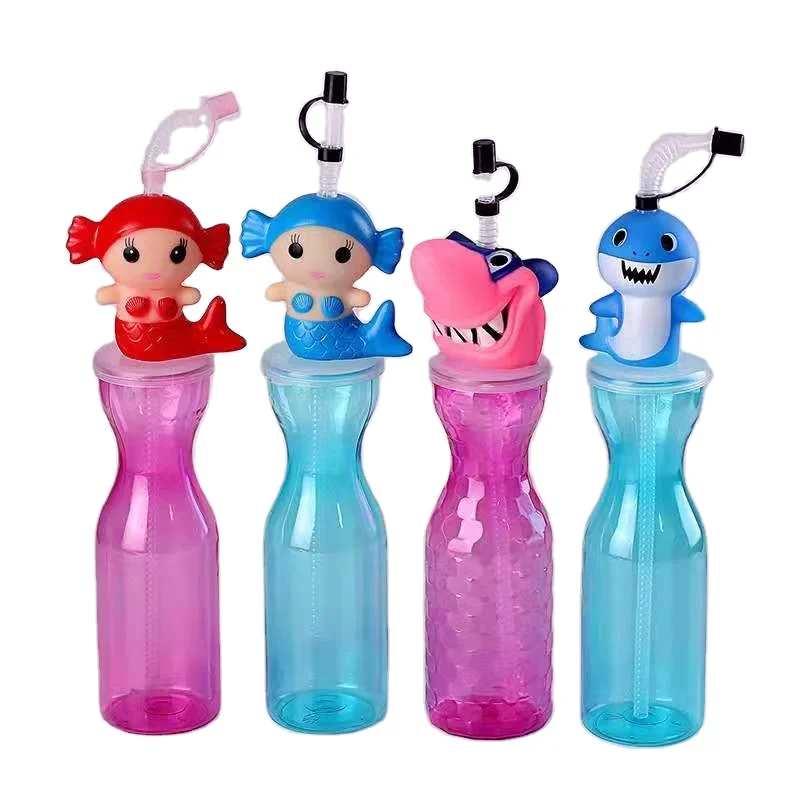 

PET Water Bottle 500ml Disposable Juice Ice Bottle Animal Shape Ice Beverage Bottle