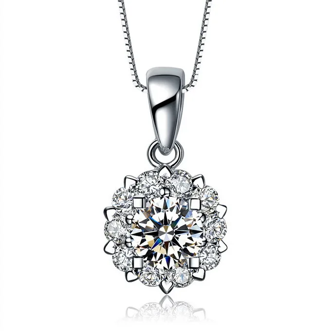 

Girl Style Snowflake snow flake Dangle pendant Iced out 5A Zircon charm Pendant Hip Hop Rock Cute style jewelry