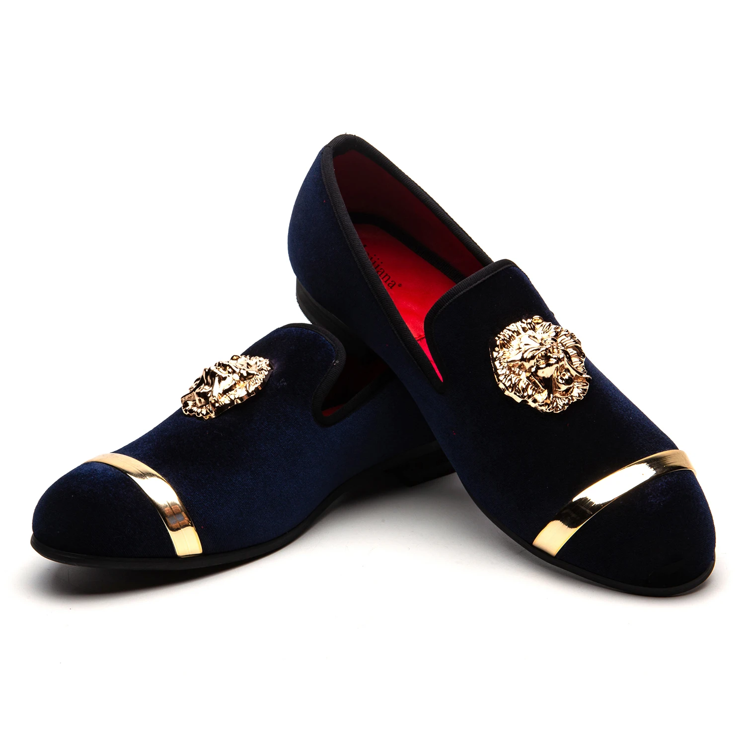 

Loafers for Men Velvet Shoes of Fashion Party Wedding Prom Shoes