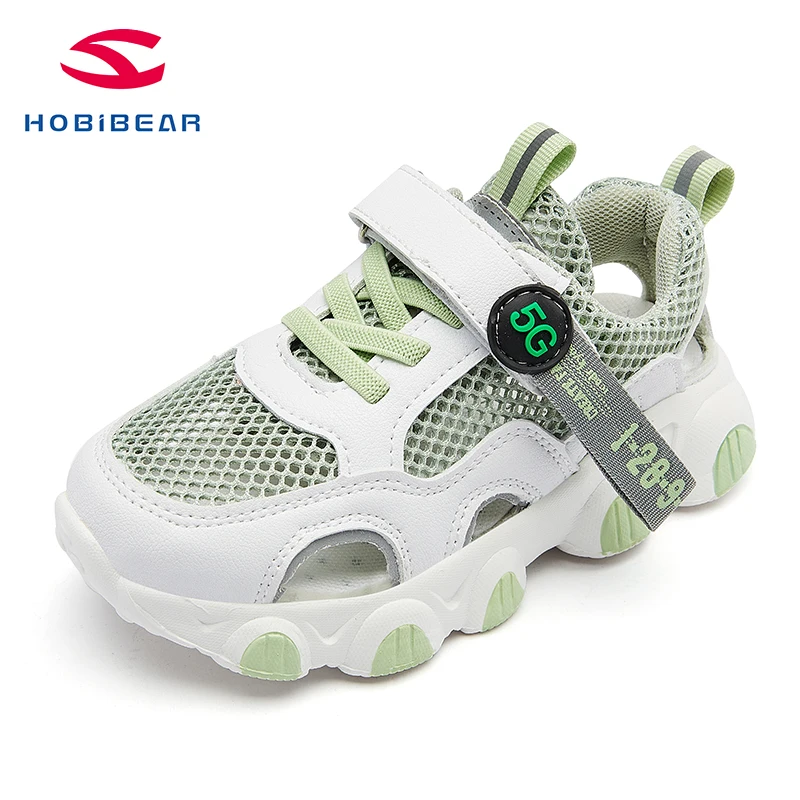 

Hobibear 2021 Childrens Casual Shoes Summer Breathable Kids School Sandal for Boys and Girls Children's Shoes Outdoor Sandals, Pink ,white, green