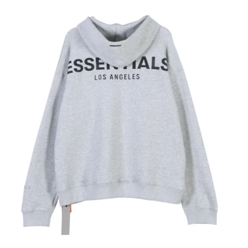 

Men's Women's Hoodie FOG Essentials Los Angeles Alan Walker Hip Hop Kanye West Streetwear 3M Reflective Winter Sweatshirt T-shir