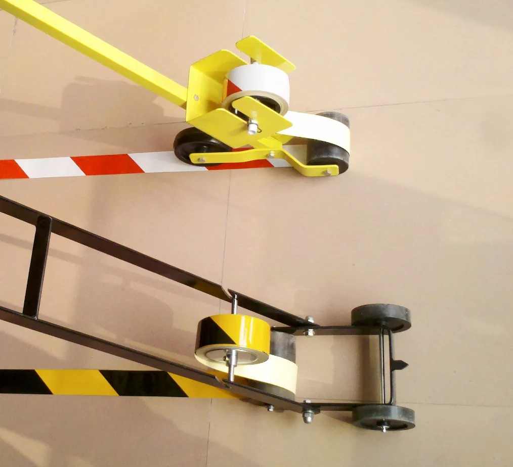 Pvc Floor Marking Warning Adhesive Tape Machine Of Tape Applicator From