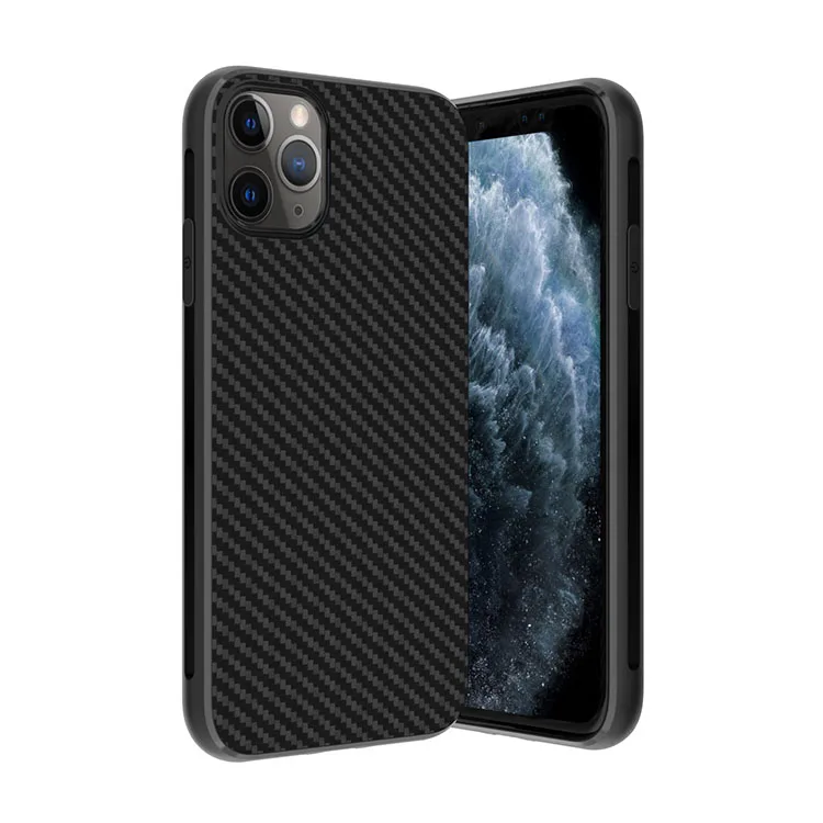 Heavy Duty Carbon Fiber Phone Case for iPhone 11 Pro Max Heavy Duty Carbon Fiber Phone Case for iPhone 11 Pro Max