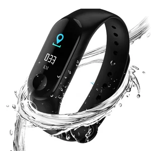 M3 Plus Smart Sports Watch Colourful Screen Heart Rate Monitor