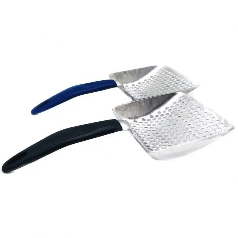 

Wholesale Plastic Durable Promotion Cat Litter Scoop Tray For Cleaning, White, black and blue