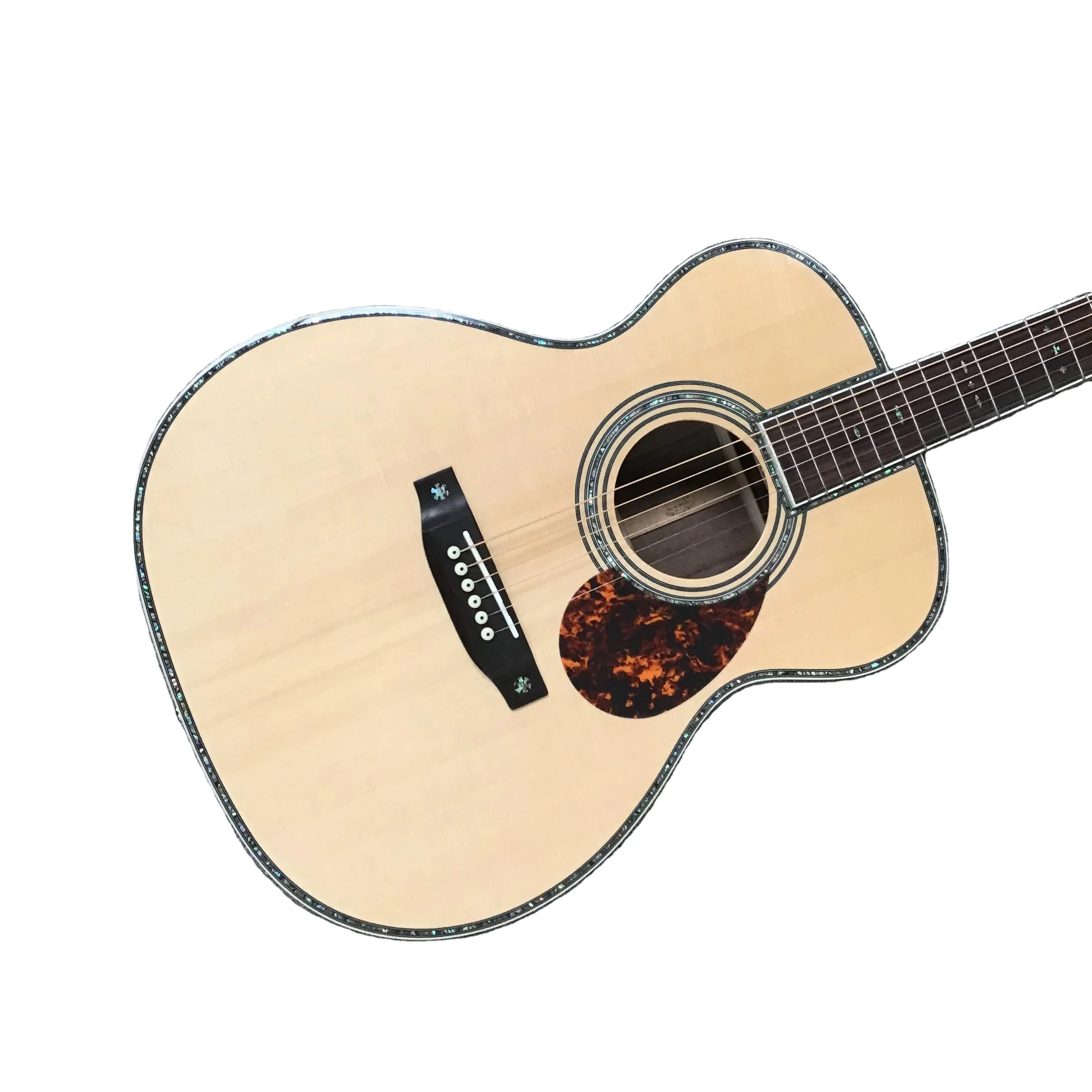 World Famous Brand 6-String Acoustic Guitar Manufactured in China by Guitar Plant OM42