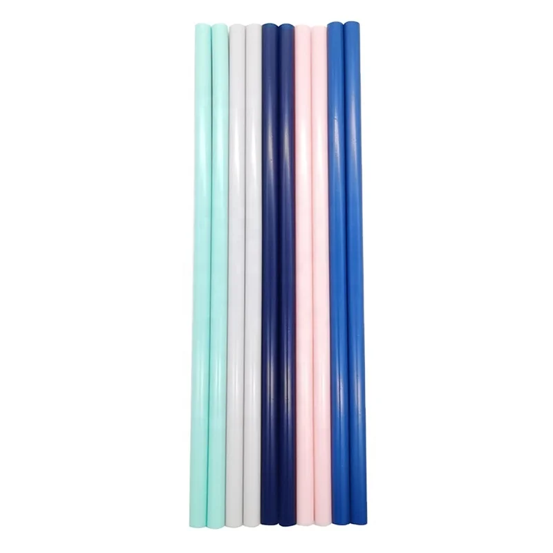 

2020 Amazon Wholesale Ecologic Foldable Reusable Silicone Drinking Straws