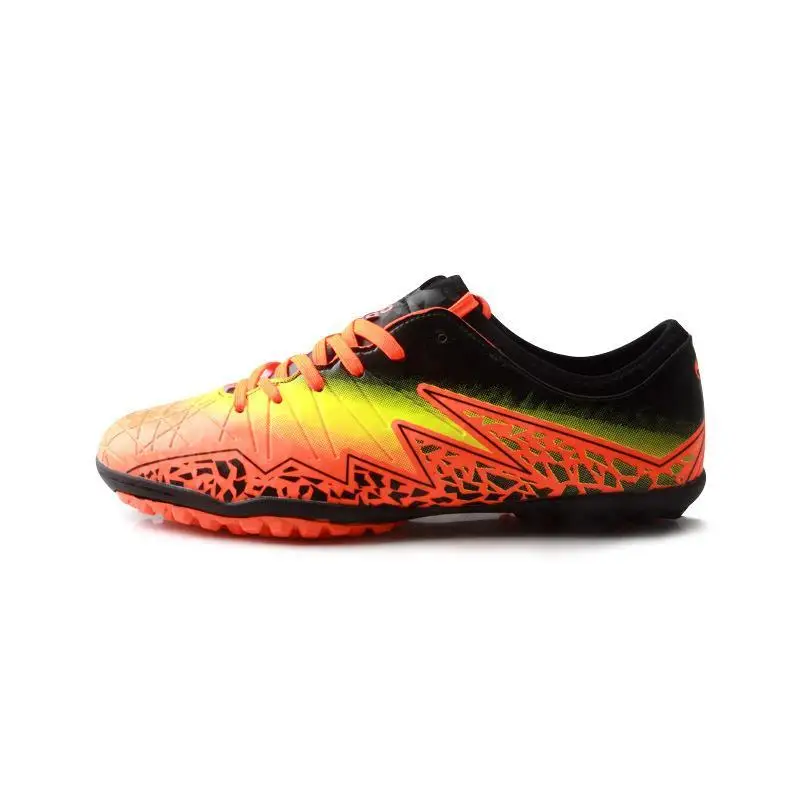 

Wholesale top quality professional custom football children soccer shoes, Red