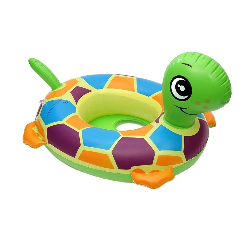 

Hot sales swimming pool animal shape colorful fun Baby swimming float ring, Picture