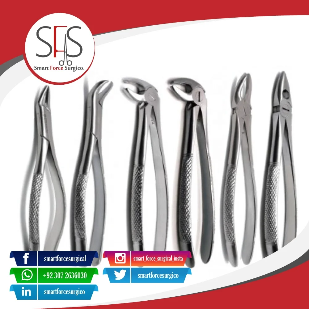 Dental Extraction 28 Pieces Elevators Forceps Surgical Dentistry