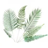 Different type palm leaf plant foliage fabric artificial palm tree leaves