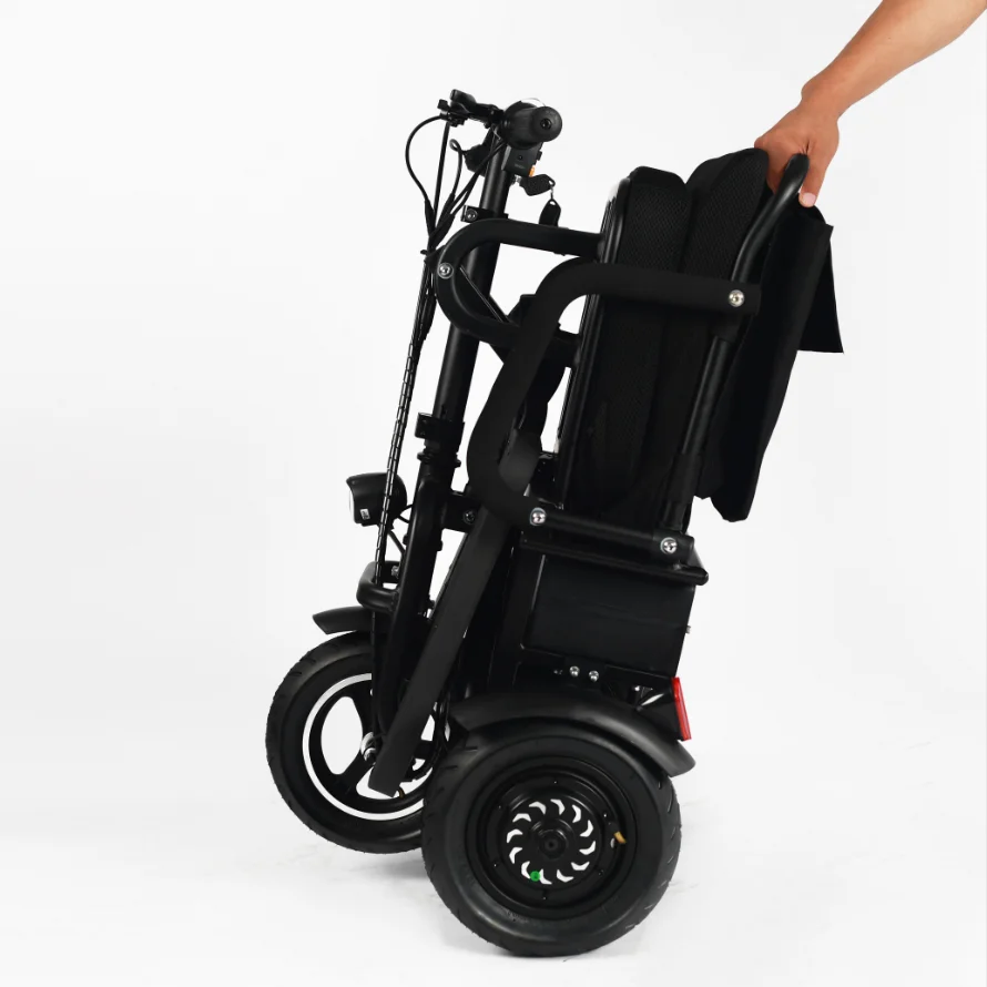 

50ah 75ah drive fast three-Wheeled travel reverse gear mobility scooter