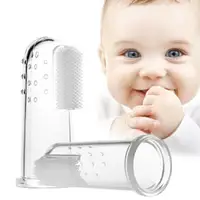 

Hot Sale Baby Finger Toothbrush Silicone,Soft Silicone Baby Toothbrush