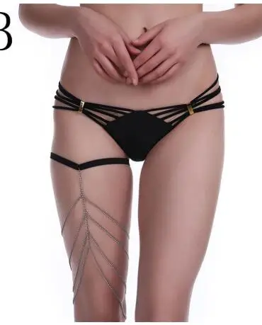 

women crystal rhinestone Body Jewelry Leg Thigh Chain