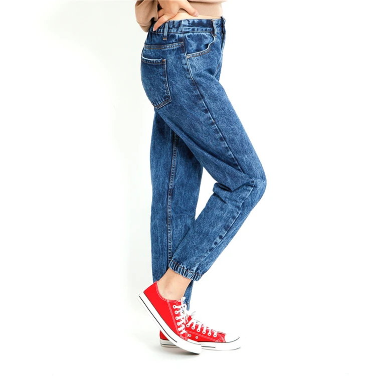 Popular Blue Biker Womens Boyfriend Jeans For Girls Buy Womens Boyfriend Jeans Jeans Biker Jeans Tops For Girls Product On Alibaba Com