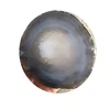 wholesale natural Agate geode slices with rough edge agate slices