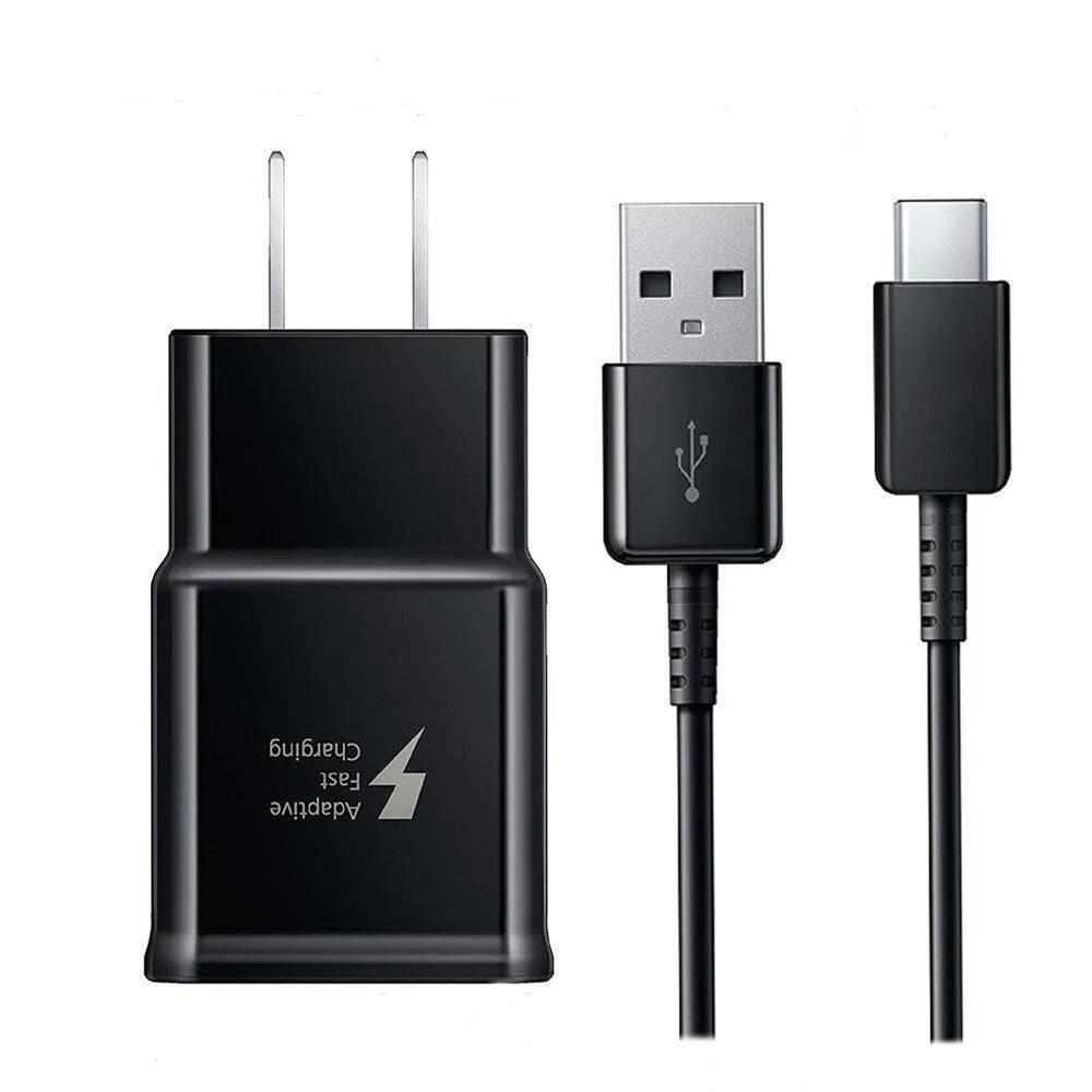 

Fast Adaptive Charger For Samsung S10 Fast Charger With TYPE -C USB Cable
