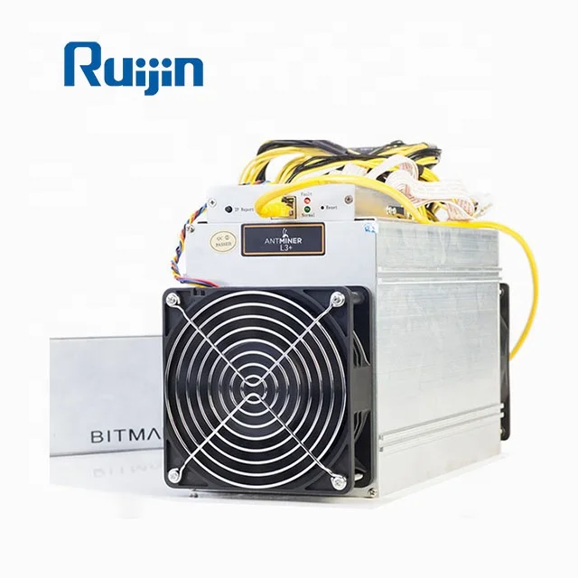 

Bitmain Antminer L3+ Scrypt Litecoin LTC 504 Mh/s Miner Asic s9 Antminer with apw3 psu