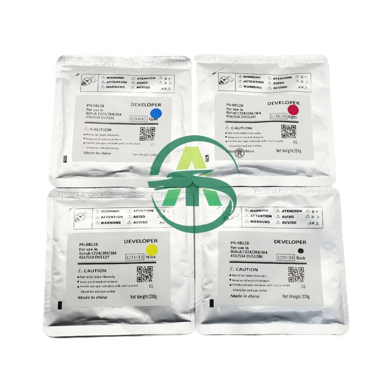 New Arrival Developer DV512 Konica Minolta Bizhub C454 C554 C224 C284 C364 Developer Powder