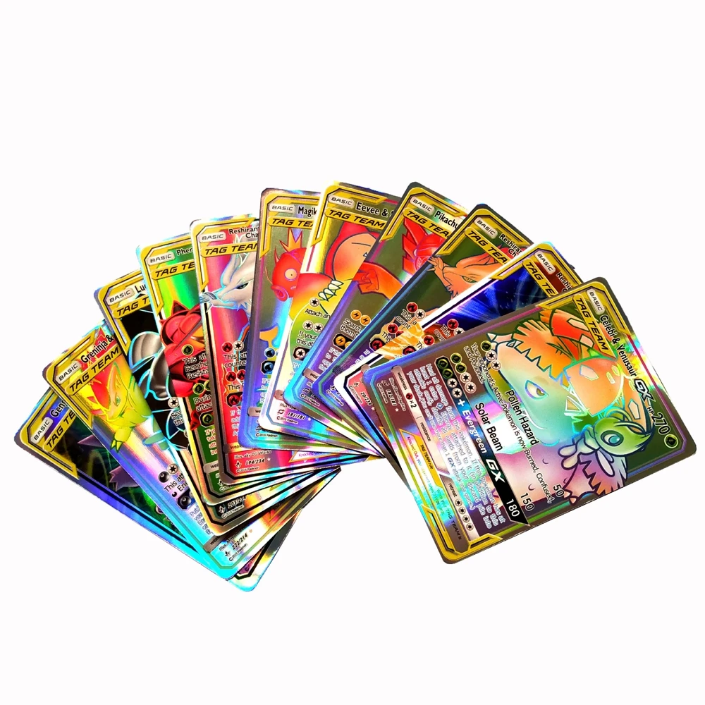 

For Pokemon Trading Card Game Pokemon TCG 100 GX Unbrokenbonds Series TAG TEAM GX Cards