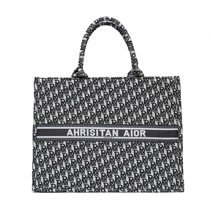 

Wholesale 2021 Letter Decoration Large Capacity Canvas Designer Handbag Famous Brands