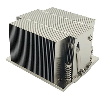 

Newest AMD AM4 110W 2 heat pipe 2U passive CPU cooler cooling aluminum fin heat sink heatsink for amd Ryzen 7