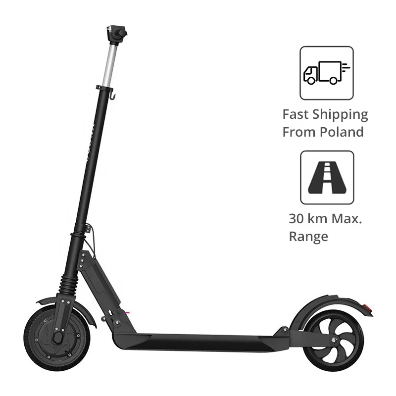 

[Europe Stock] KUGOO S1 Folding Electric Adult Scooter 30KM 30KM/H LCD Display e Scooter for PK M365 Electric scooter, Black white