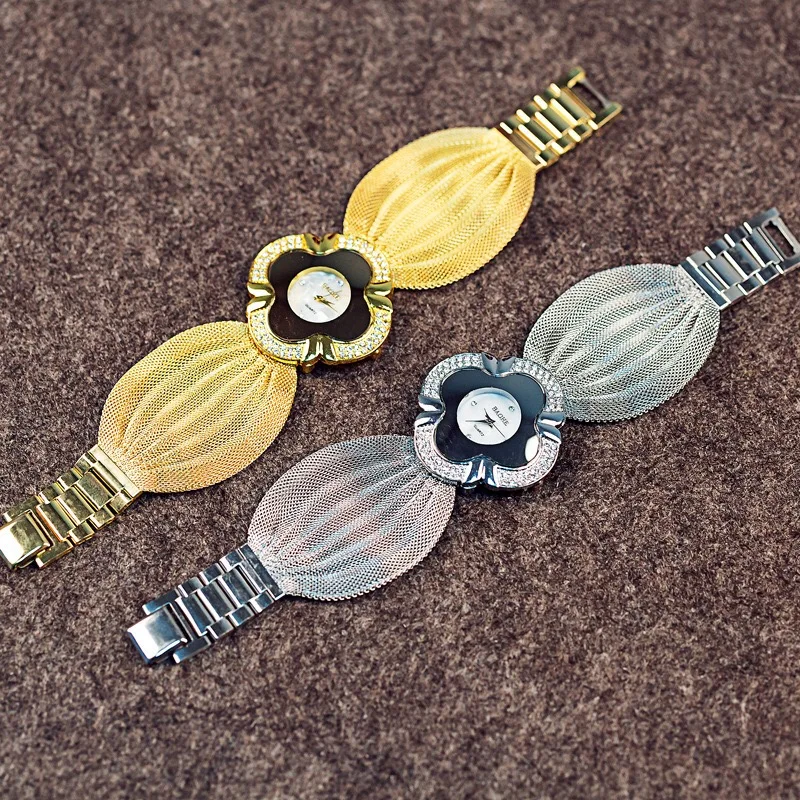 

Amazon Top Seller fashion luxury Bracelet watch diamond butterfly Milanese Strap wholesale lady quartz watch, Multiple colors