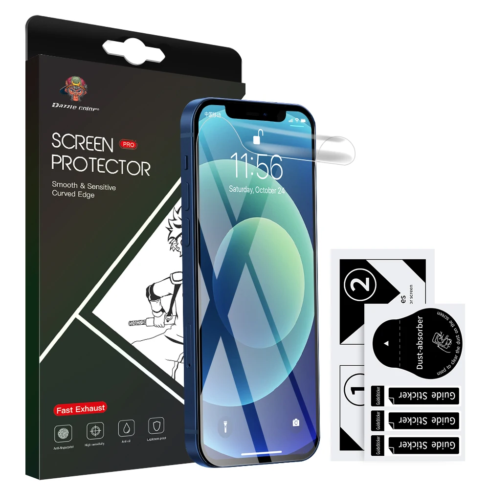 

Premium 3D Nano Liquid Soft Hydrogel Tpu Screen Protector For iPhone 12 Mini