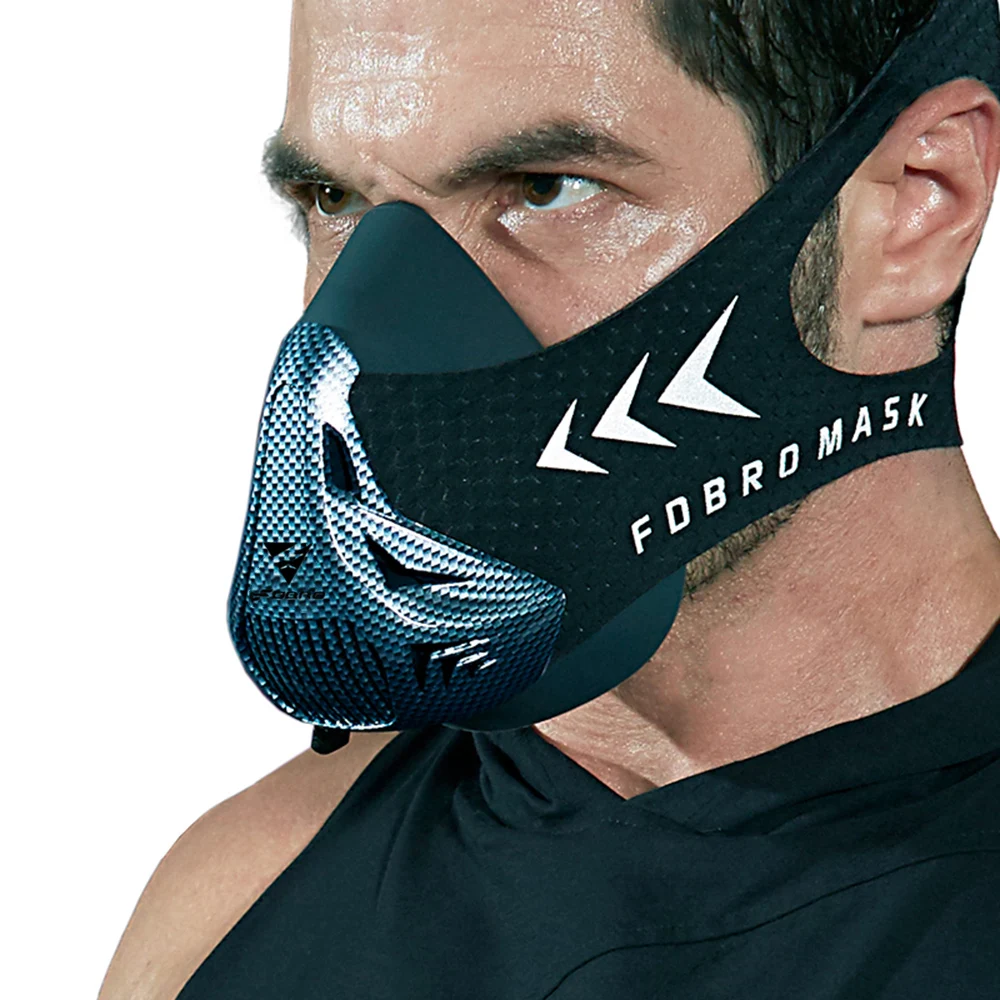 

Fdbro MMA High Altitude Training Sports Mask 3.0 For Oxygen Fitness Workout Gym Cardio Running Simulation Elevation Sports