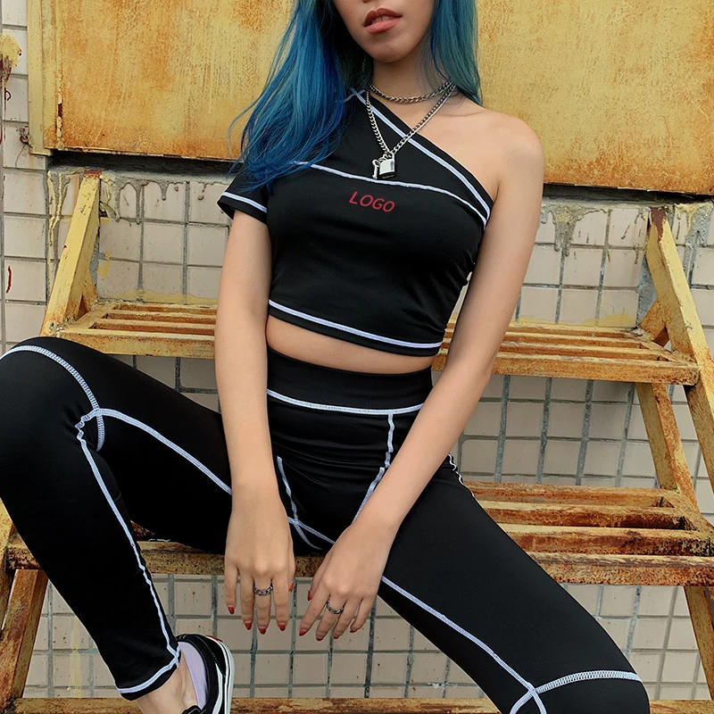

Wholesale Gym Seamless Yoga Set Fitness Sport Suits Gym Set Clothing Crop Shockproof bra High Waist Running Leggings Pants 2021
