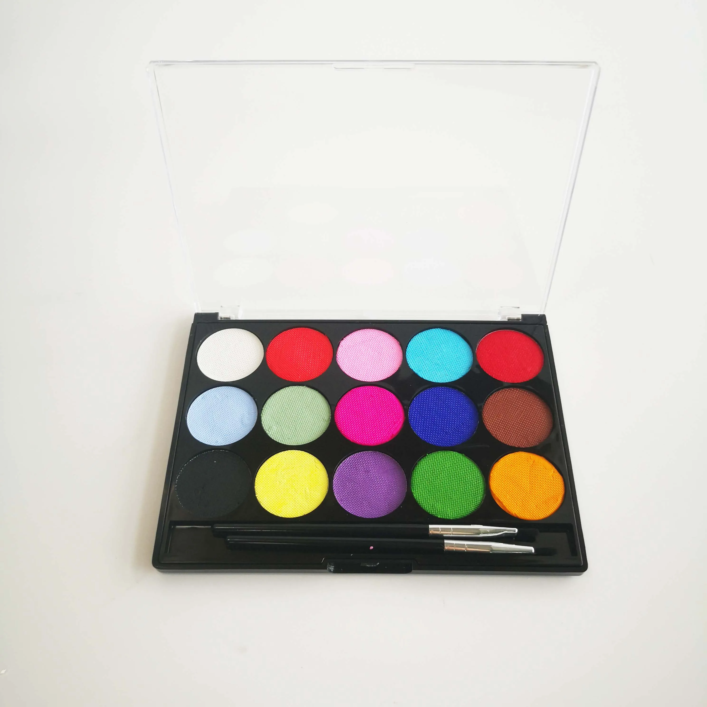 

Wholesale body art 15 colors pigment Washable Safe Body face paint set