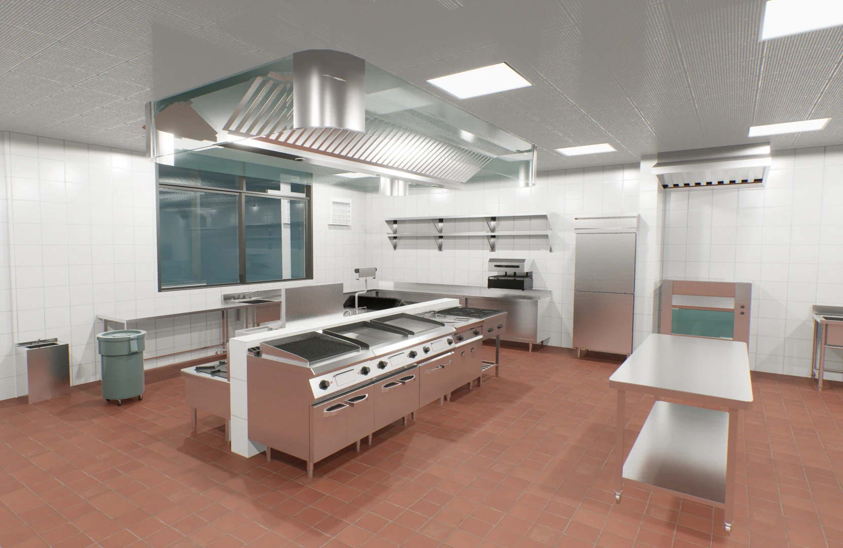 Commercial Kitchen Projec/kitchen Engineering Design/ Kitchen Equipment