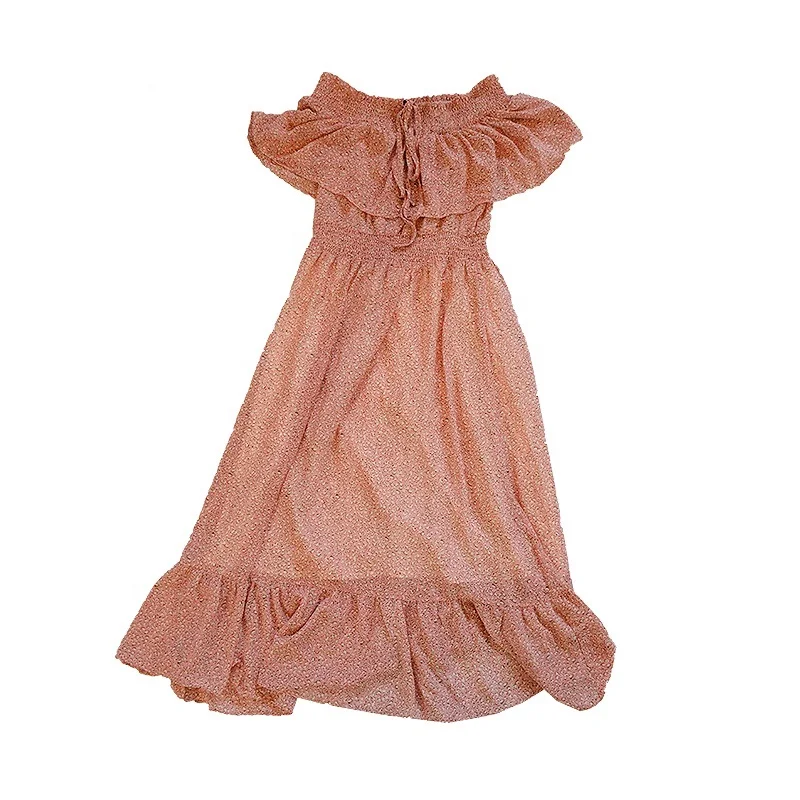 

2020 Used clothes uk second hand used silk dress pajamas night clothes