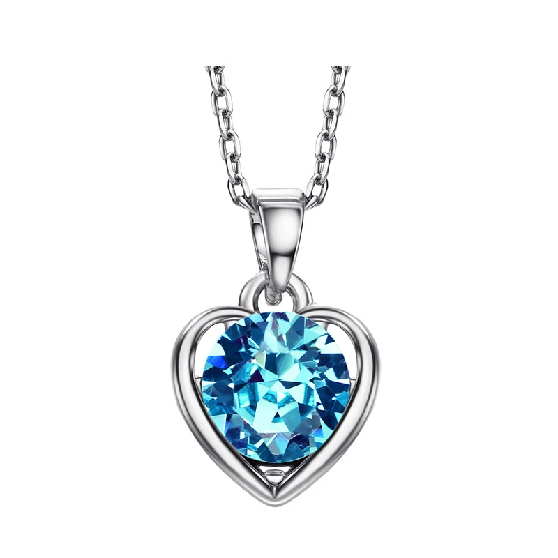 

Neoglory jewelry mother's day gift heart shape pendant necklace crystal from Austria