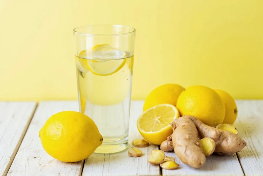 Lemon Water with Ginger: Evidence-Based Health Benefits
