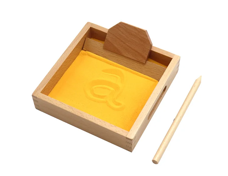 montessori sand box toys