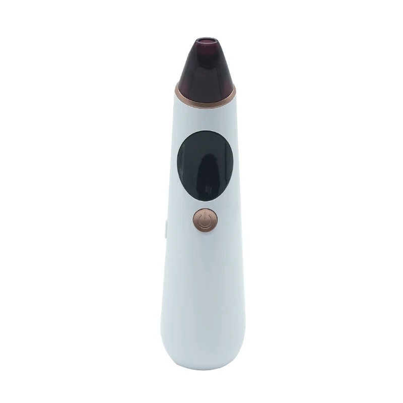 

New design handheld pore cleaner strong suction blackhead remover vacuum, White