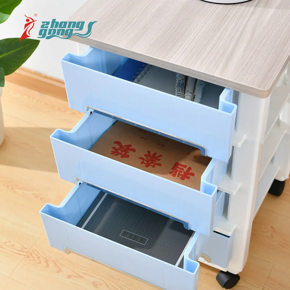
Home multifunctional mobile plastic storage drawer cabinet 