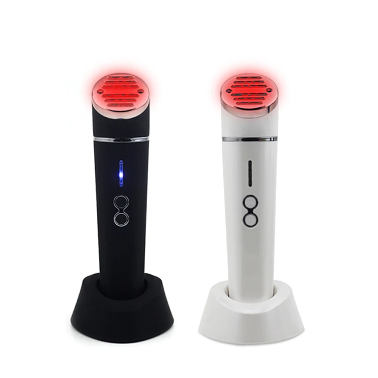 Factory directly sales far infrared LED photon rejuvenation heating facial massager