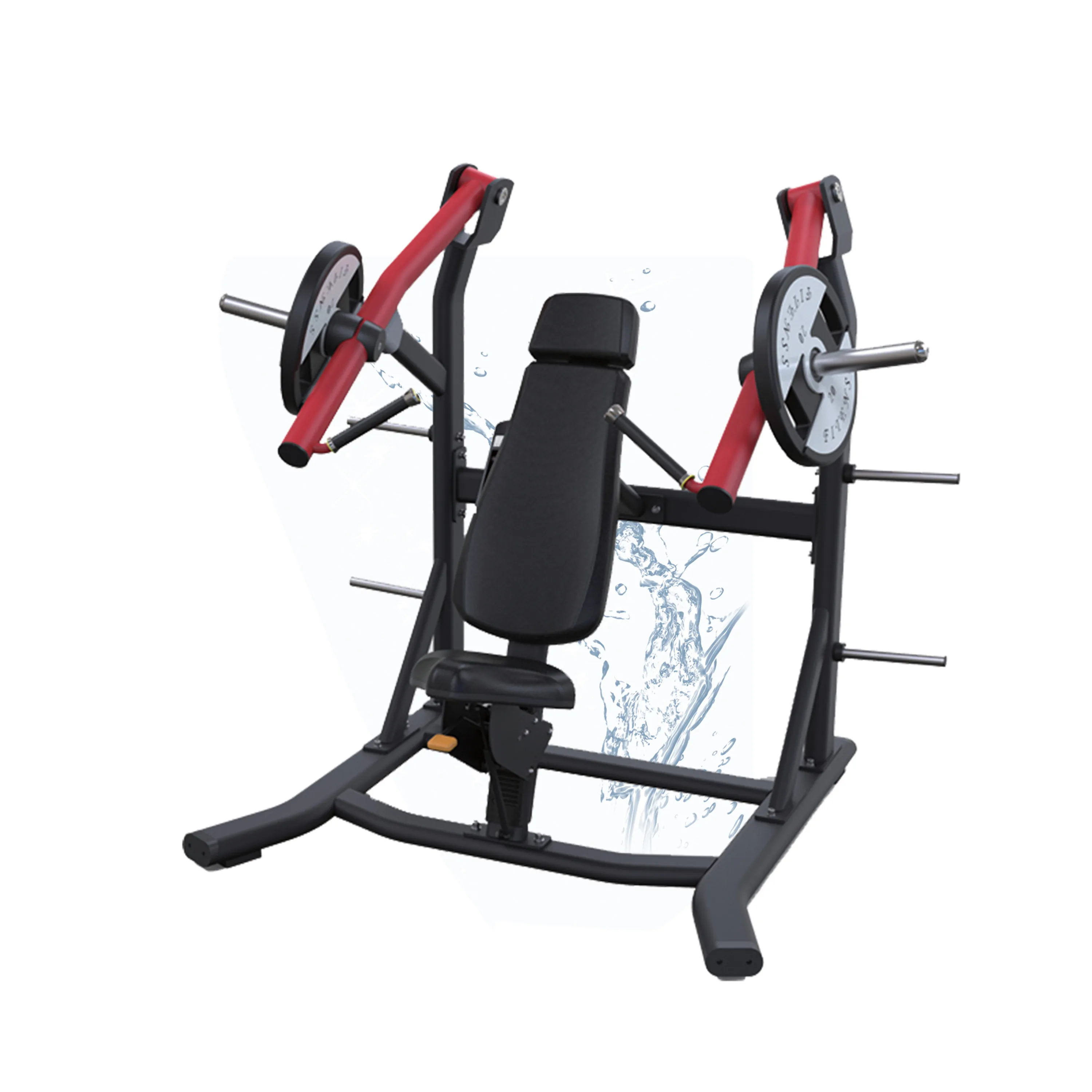 

Commercial Use Super Incline Chest Press Strength Plates Loaded Fitness Equipment Sport Machine Gymnastics Equipment, Customized color