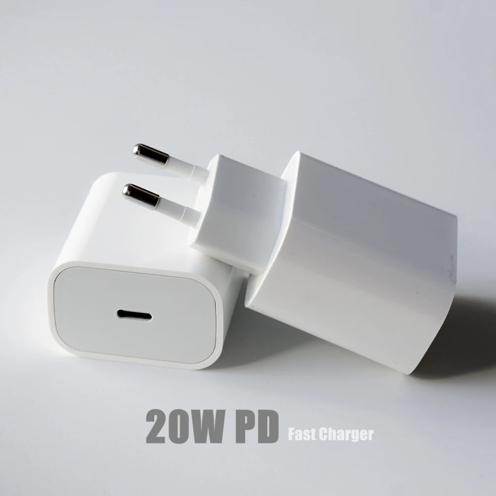 

B1 PD 20W USB Type C Charger For iPhone12 13 Pro Max Mini Quick Charge 3.0 QC 20W USB C Fast Charging Travel Wall For Xiaomi