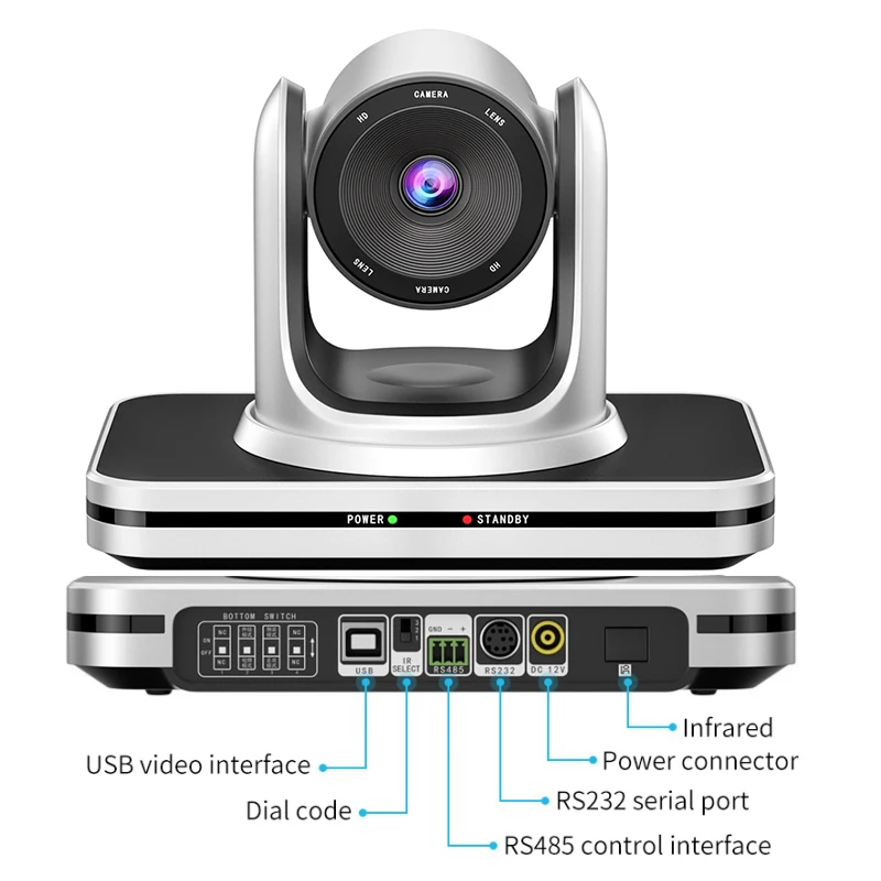 

Audio and Video Conference Solution Conference System HSD-VC203 HD Video Conferencing Webcam video camera