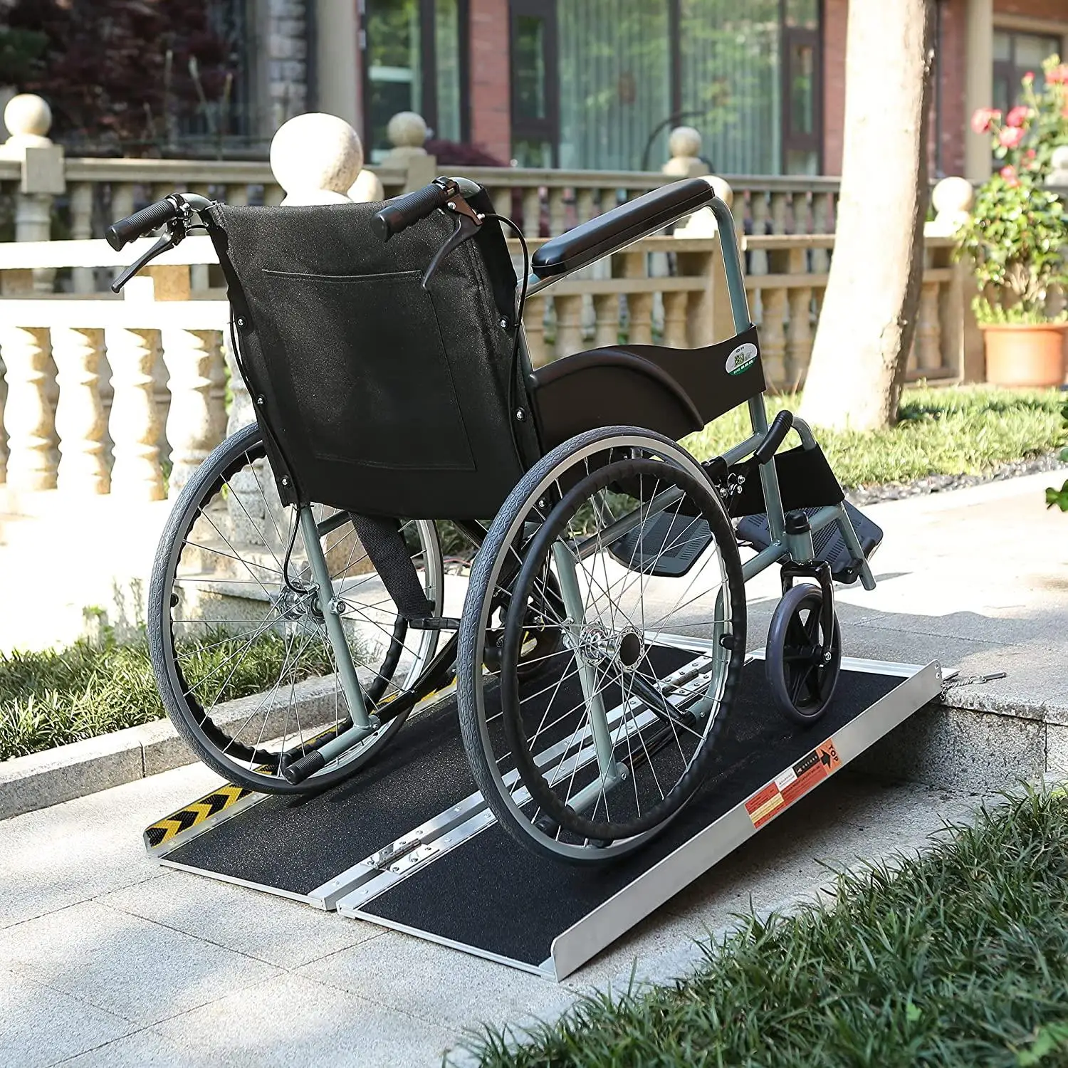 

Folding Aluminum Wheelchair Ramp Portable Folding Wheelchair Ramp