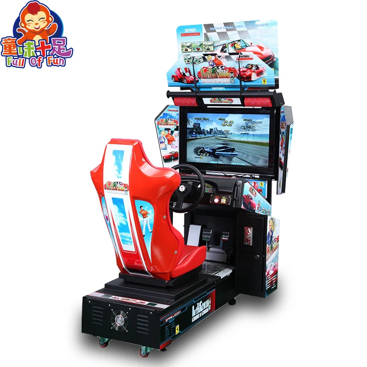 

Chinese Manufacturers Wholesale Quality Indoor Amusement Center Coin Operated Arcade Outrun Driving Video Racing Car Game, Customized