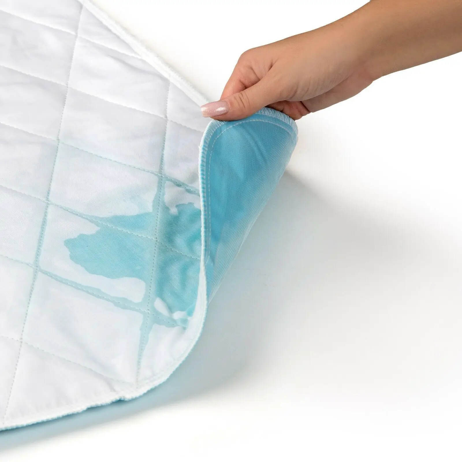 

Waterproof Heavy Absorbency Underpads Washable and Reusable Quilted Protector Bed Pads