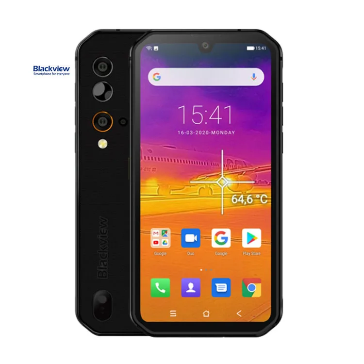 

Drop Ship Blackview BV9900 Pro 8GB/128GB 5.84inch Thermal Imaging Smartphone Android 9.0 Support Global Frequency Rugged Phone